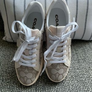 Coach Lowline Signature Jacquard Sneakers